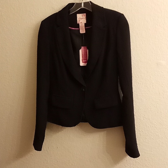 NEW Candie's Office Career Minimalist Contemporary Goth Size S Black Color HMBC - Picture 1 of 11
